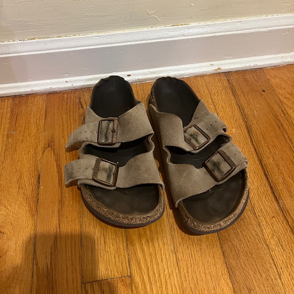 Birkenstock Brown Suede Sandals